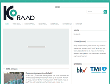 Tablet Screenshot of ko-raad.nl
